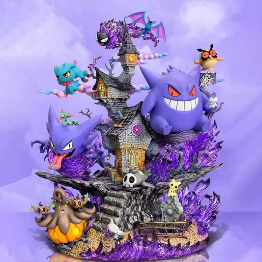 Halloween Bucket Family Statue