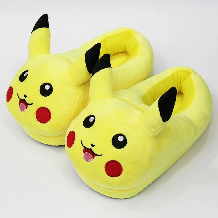 Kawaii Plush Indoor Slippers