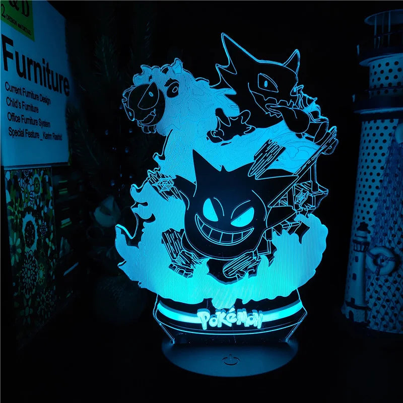 Gengar / Charizard Glow Lamp