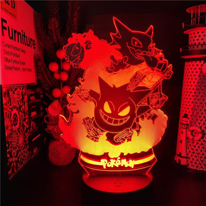 Gengar / Charizard Glow Lamp