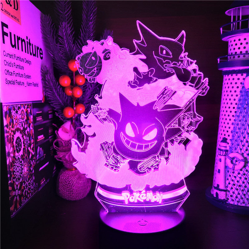Gengar / Charizard Glow Lamp