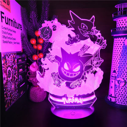 Gengar / Charizard Glow Lamp
