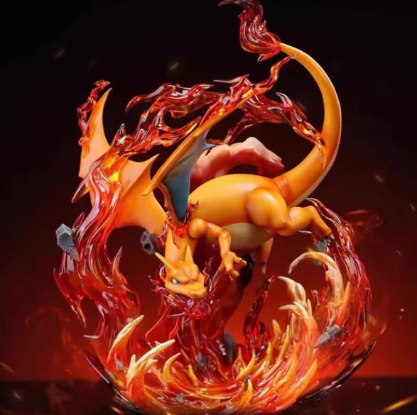Mega Evo Charizard Statue