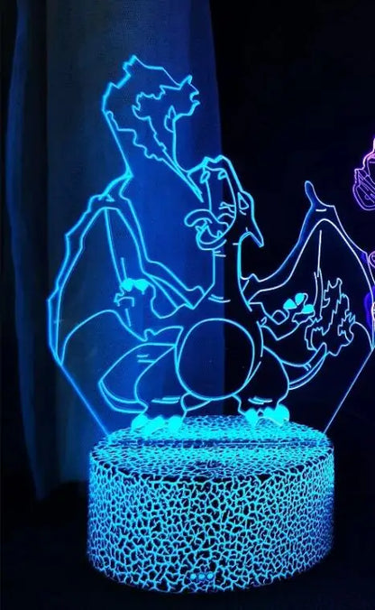 Gengar / Charizard Glow Lamp