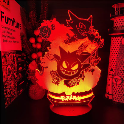 Gengar / Charizard Glow Lamp
