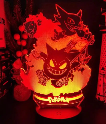 Gengar / Charizard Glow Lamp