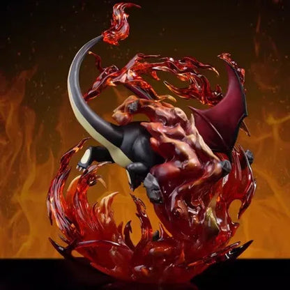 Mega Evo Charizard Statue